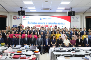 LỄ BẾ GIẢNG KHÓA HỌC KINH DOANH CAO CẤP (KEIEIJUKU) 19 VÀ KHAI GIẢNG KHÓA HỌC KEIEIJUKU 21